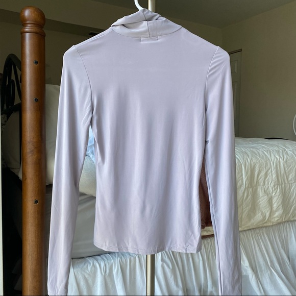 Nasty Gal Lavender Turtleneck - Picture 2 of 3